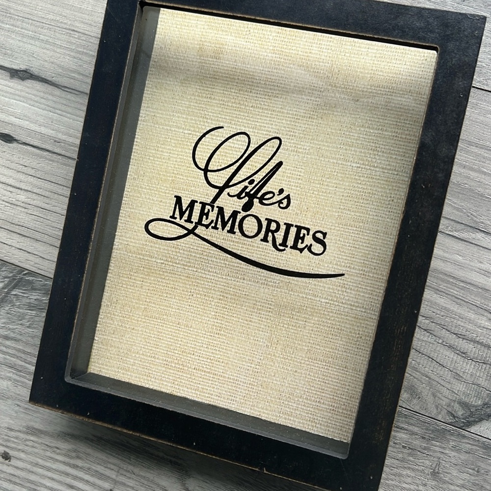 Keepsake Display Box of Life's Memories